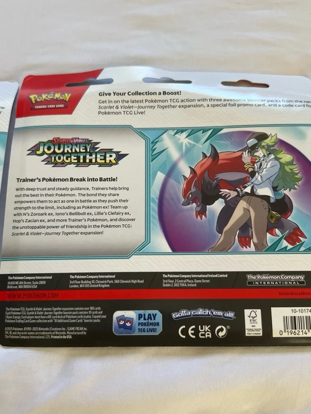 Journey Together Blister Pack - Green & White